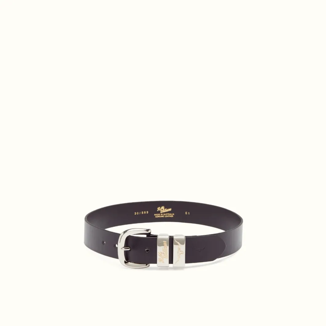 R.M. Williams 1 1/2" Jerrawa Belt Black Sale