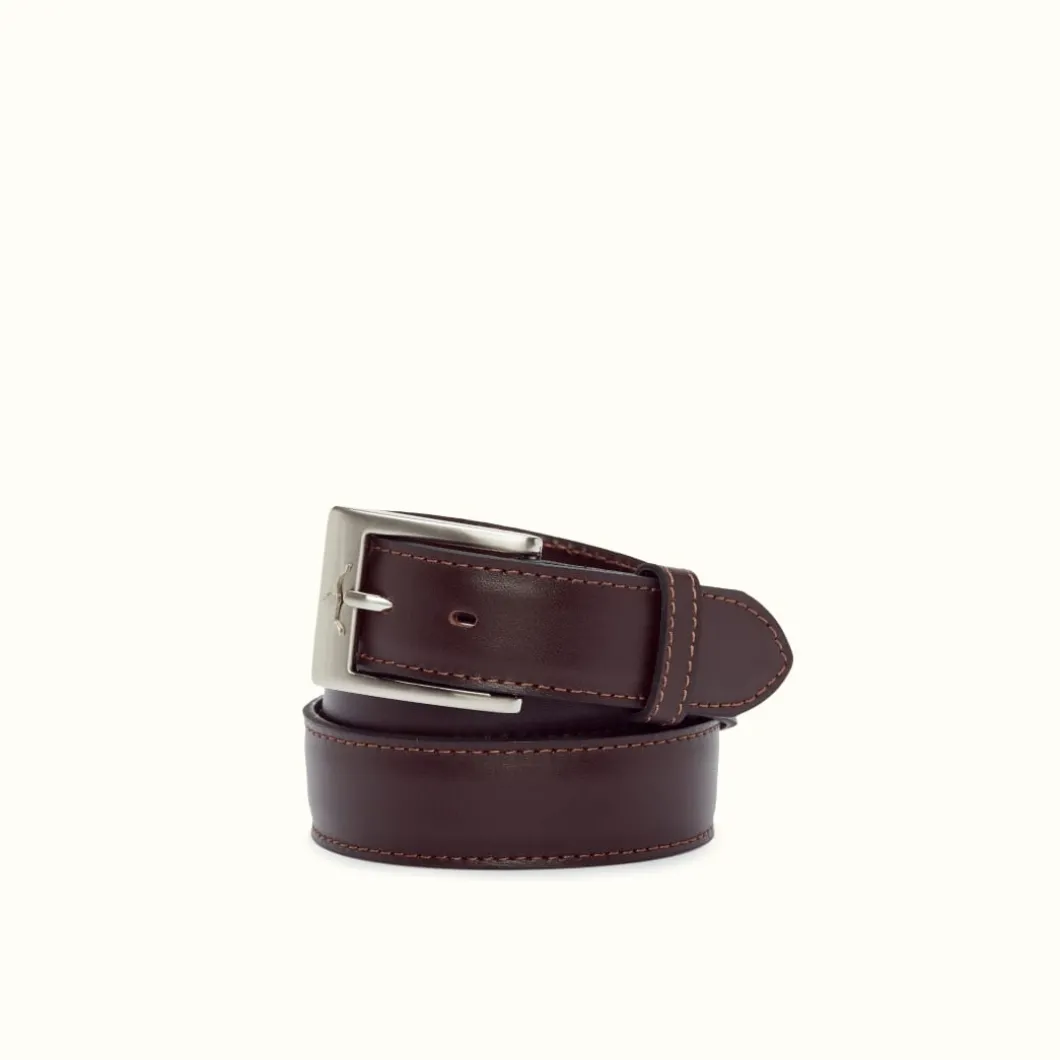 R.M. Williams 1 1/4" Men'S Dress Belt Chestnut Flash Sale