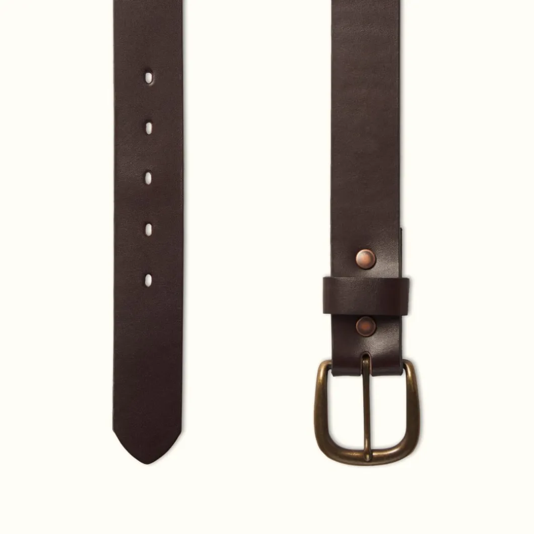 R.M. Williams 1 1/2" Traditional Belt Chestnut Discount