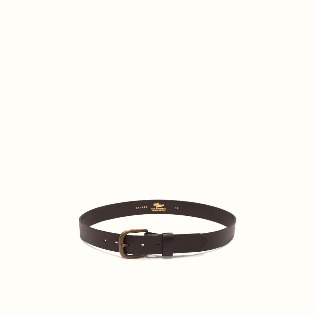 R.M. Williams 1 1/2" Traditional Belt Chestnut Discount