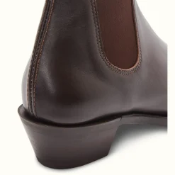 R.M. Williams Adelaide Cuban Heel Boot Chestnut Best Sale