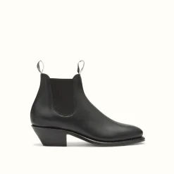 R.M. Williams Adelaide Cuban Heel Boot Black Shop