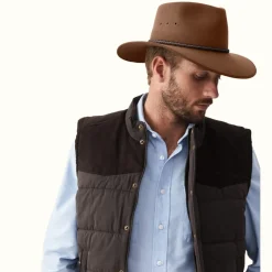 R.M. Williams Akubra Cattleman Hat Fawn Outlet