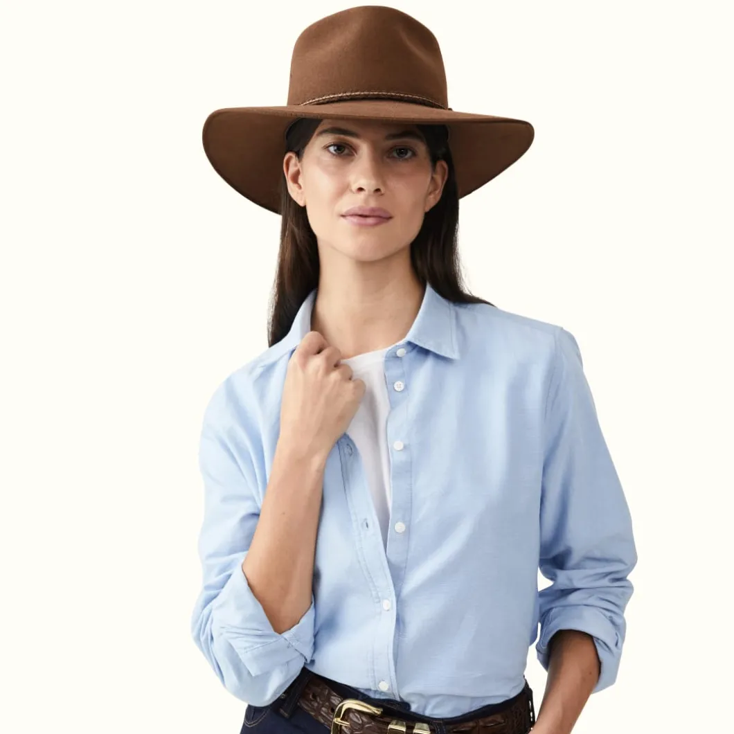R.M. Williams Akubra Cattleman Hat Fawn Outlet