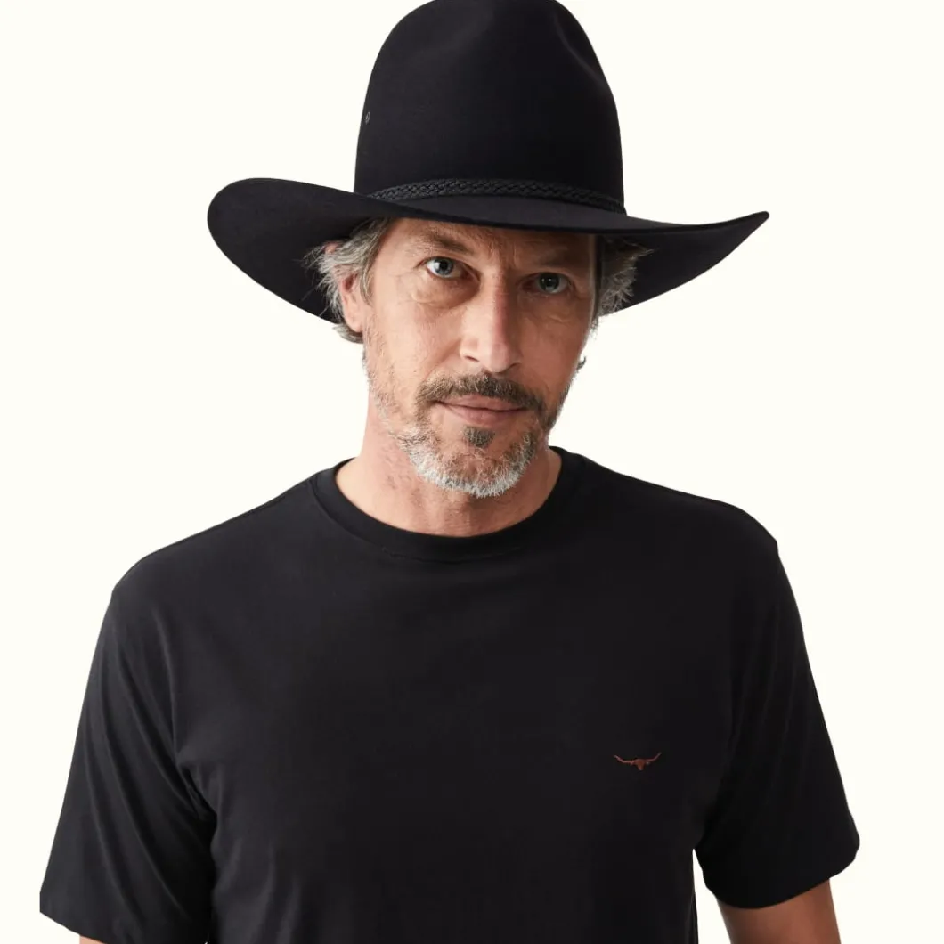 R.M. Williams Akubra longhorn hat Black Store