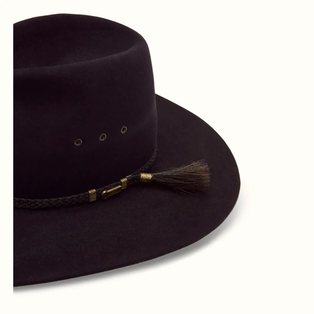 R.M. Williams Akubra longhorn hat Black Store