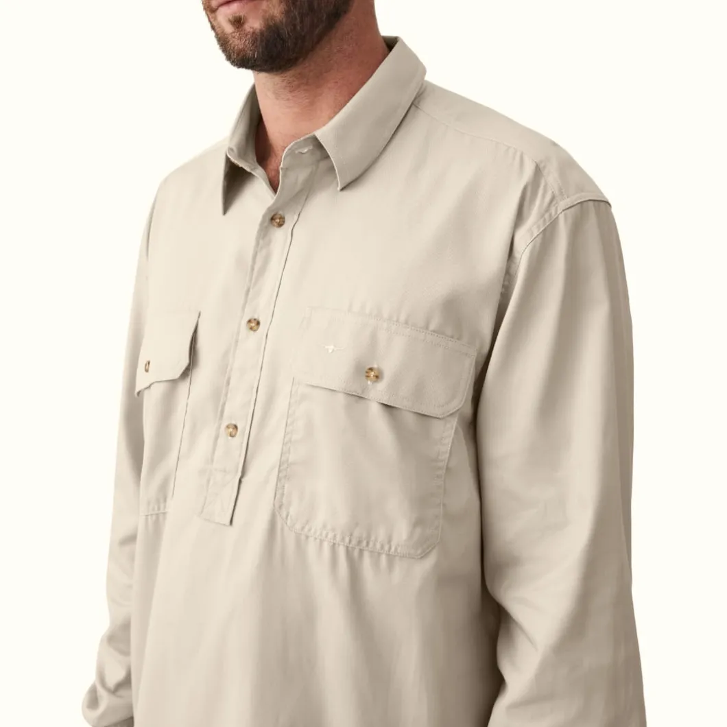 R.M. Williams Angus Brigalow Shirt Stone Shop