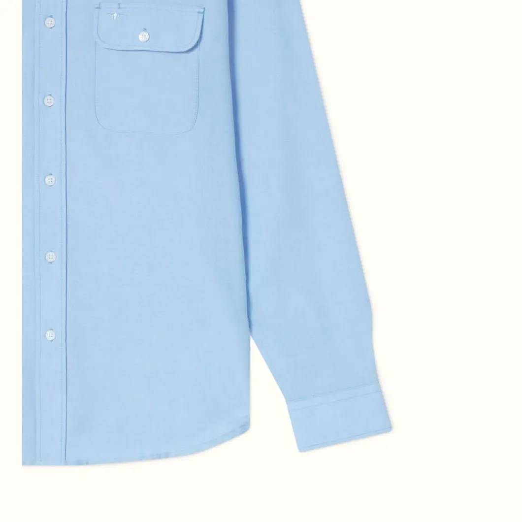 R.M. Williams Bourke Shirt Light Blue Best