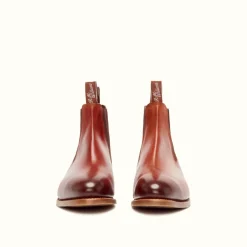 R.M. Williams Burnished Comfort Macquarie Boot Cognac Outlet