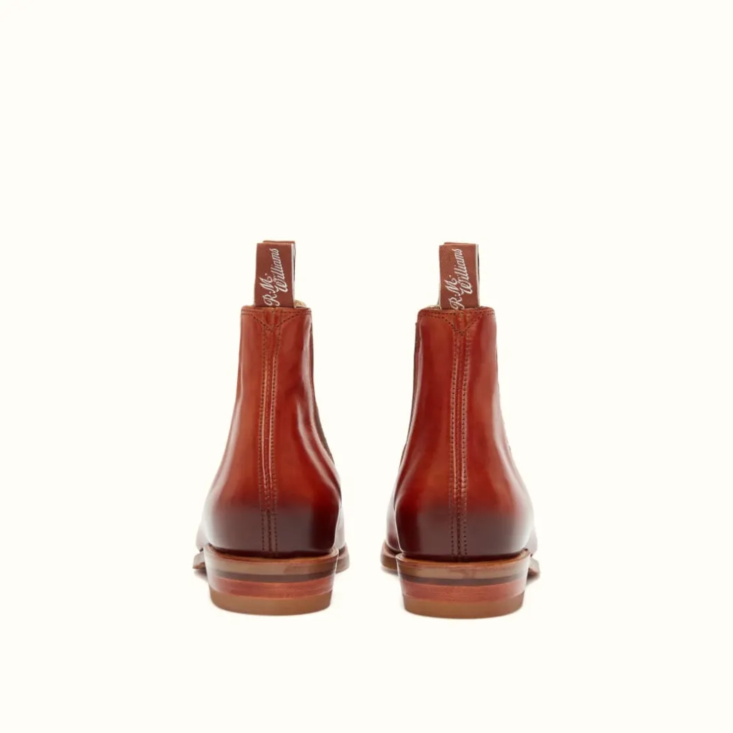 R.M. Williams Burnished Comfort Macquarie Boot Cognac Outlet