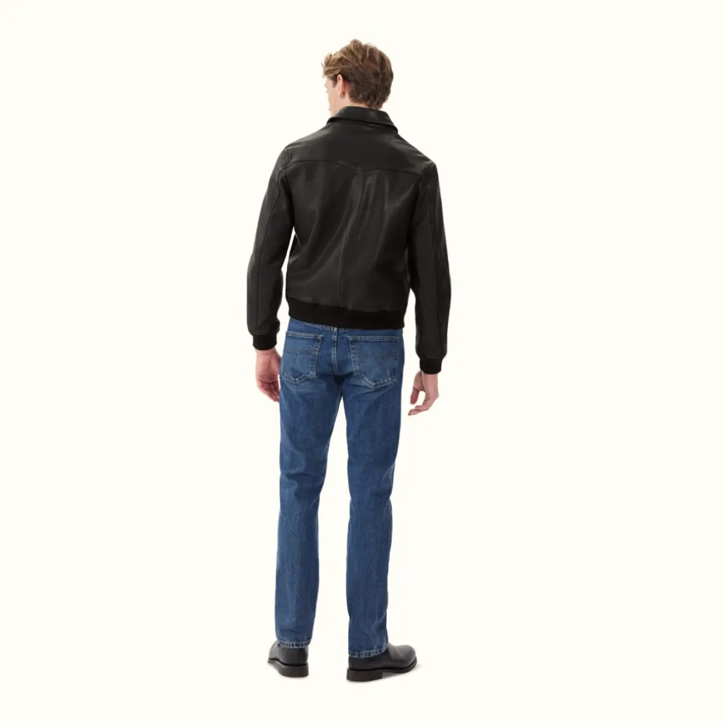 R.M. Williams Byrock Bomber Black Shop