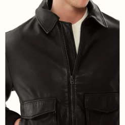 R.M. Williams Byrock Bomber Black Shop