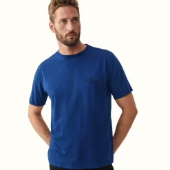 R.M. Williams Byron T-Shirt Blue Black Outlet