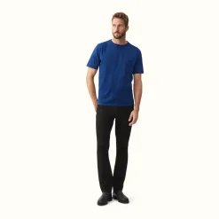 R.M. Williams Byron T-Shirt Blue Black Outlet