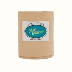 R.M. Williams Canvas Stubby Holder Beige Shop