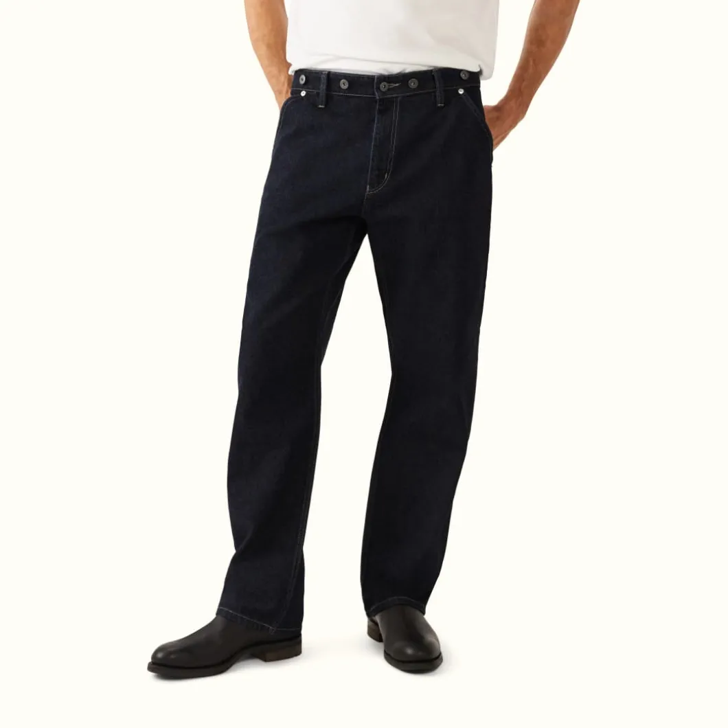 R.M. Williams Chester Jean Indigo Rinse Wash Best Sale