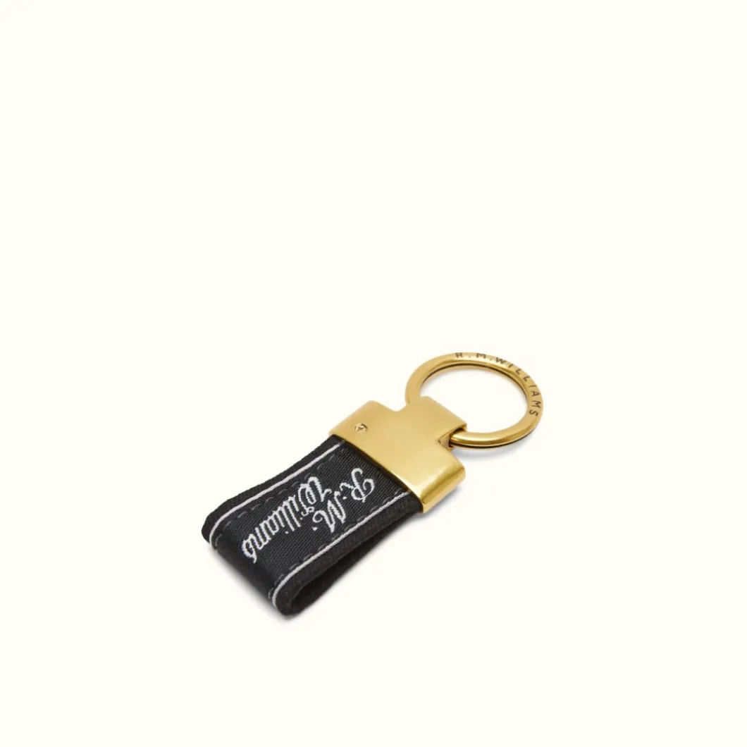 R.M. Williams Clarendon Key Fob Black Outlet