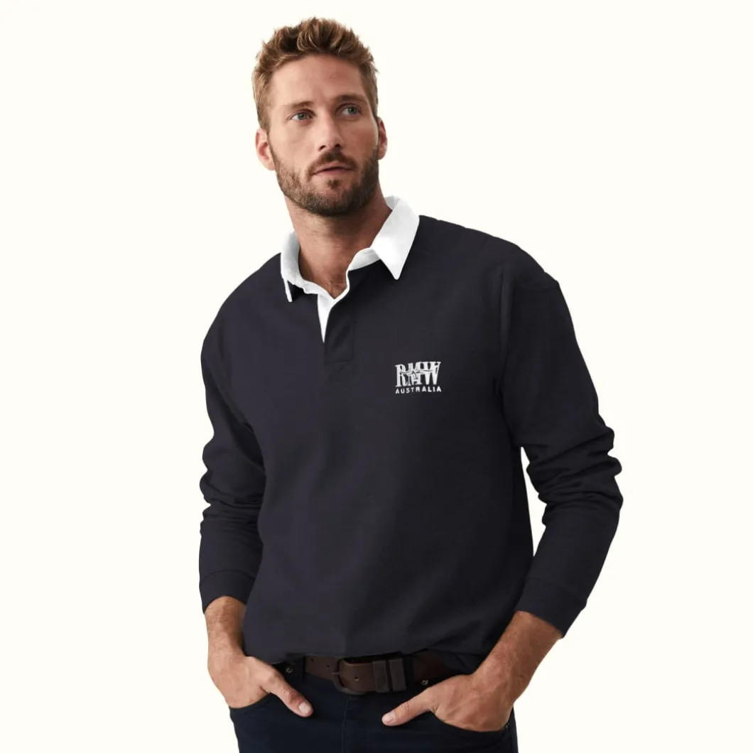 R.M. Williams Classic R.M.W Rugby Navy Sale