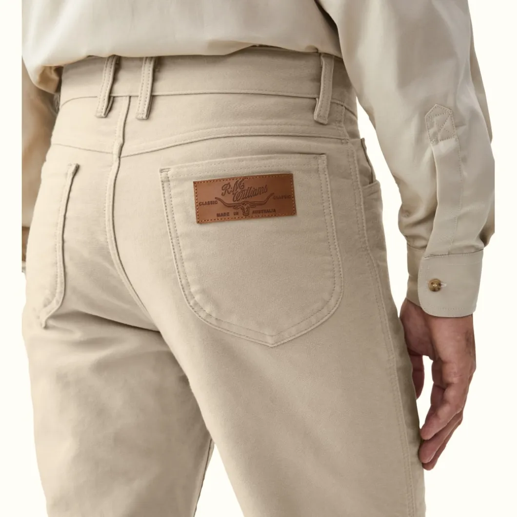 R.M. Williams Cleanskin Jean Bone Hot