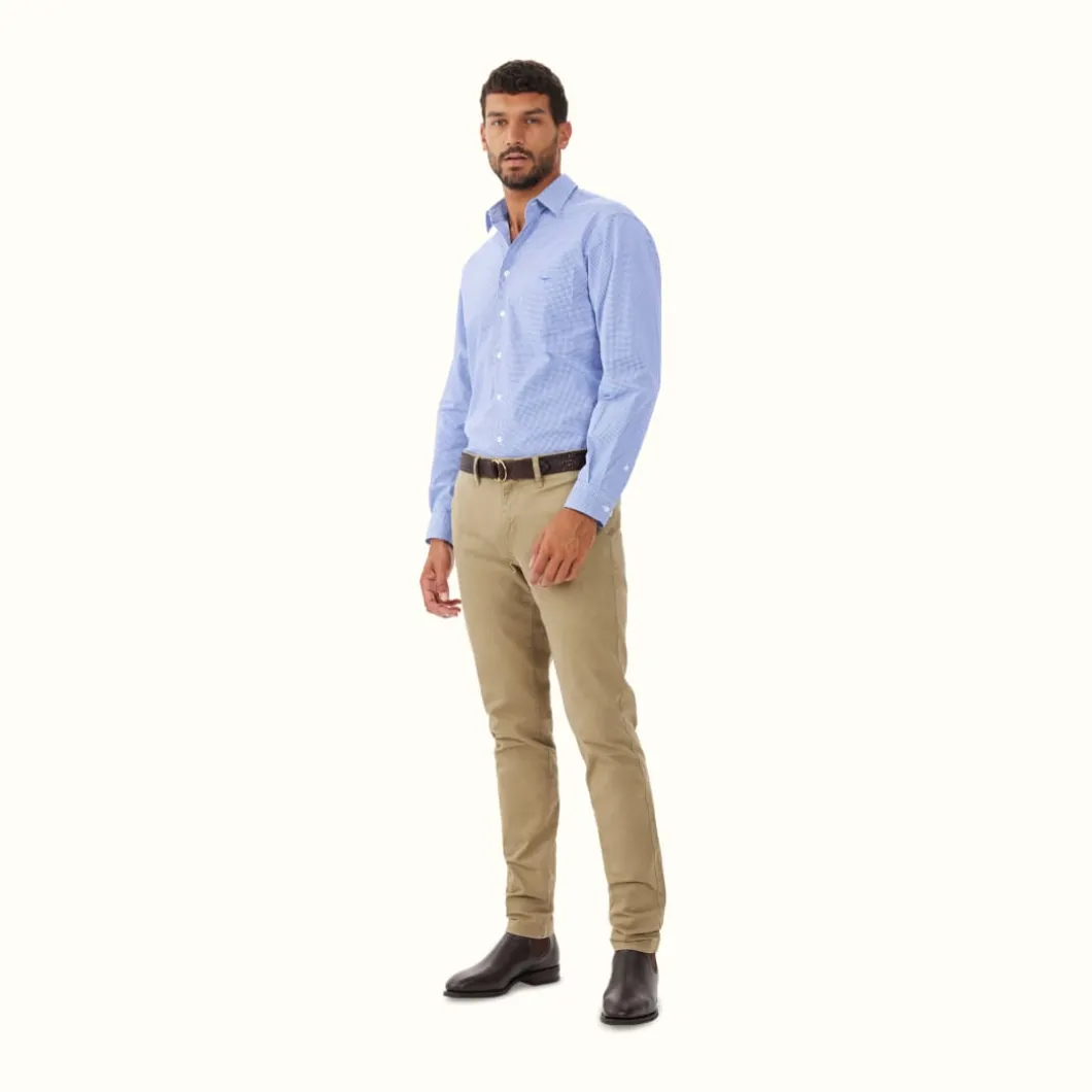 R.M. Williams Coalcliff Shirt Blue Flash Sale