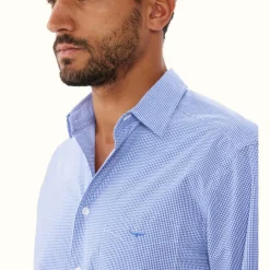 R.M. Williams Coalcliff Shirt Blue Flash Sale
