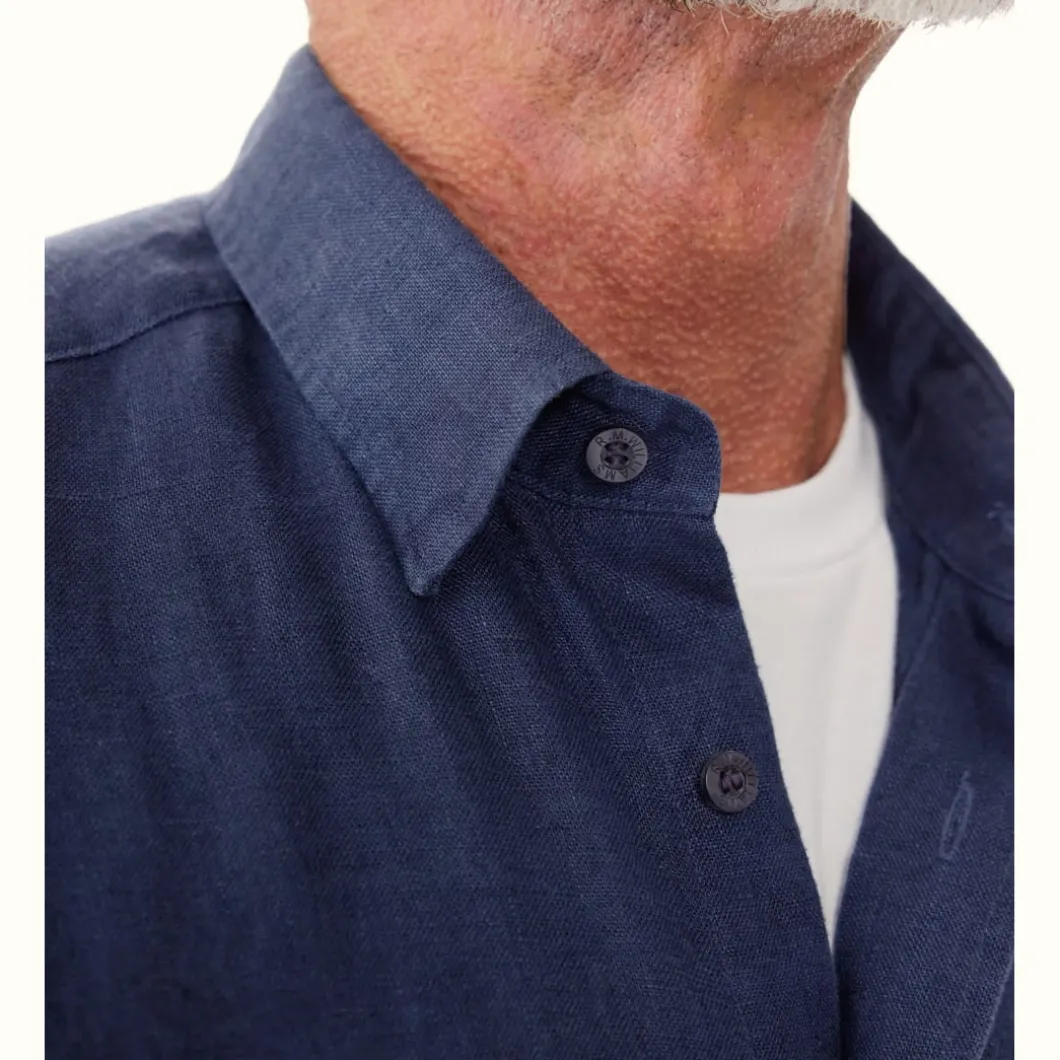 R.M. Williams Coalcliff Shirt Dark Navy Outlet
