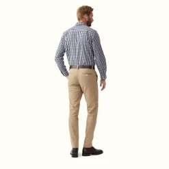 R.M. Williams Collins Shirt Navy White Navy/White Online
