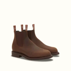 R.M. Williams Comfort Goodwood Boot Bark Flash Sale