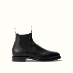 R.M. Williams Comfort Macquarie Boot Black Flash Sale
