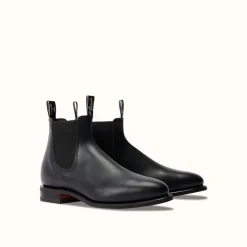 R.M. Williams Comfort Macquarie Boot Black Flash Sale