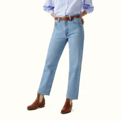 R.M. Williams Darley Jean Mid Blue Online