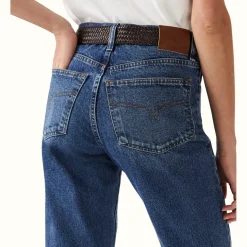 R.M. Williams Darley Jean Indigo Rinse Wash Flash Sale