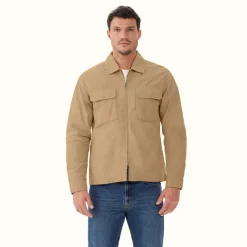R.M. Williams Draughtsman Overshirt Sand Best Sale