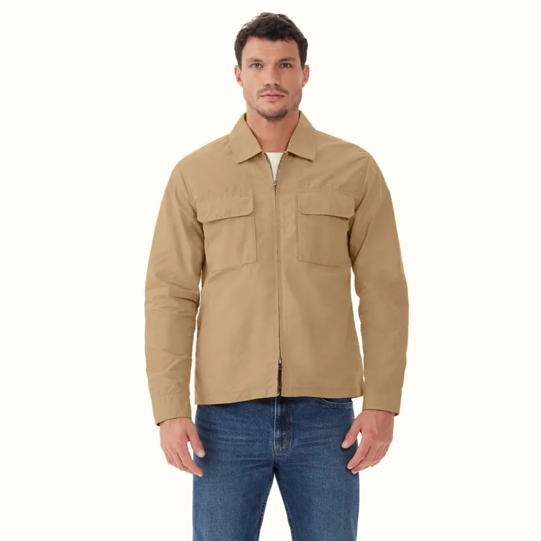 R.M. Williams Draughtsman Overshirt Sand Best Sale