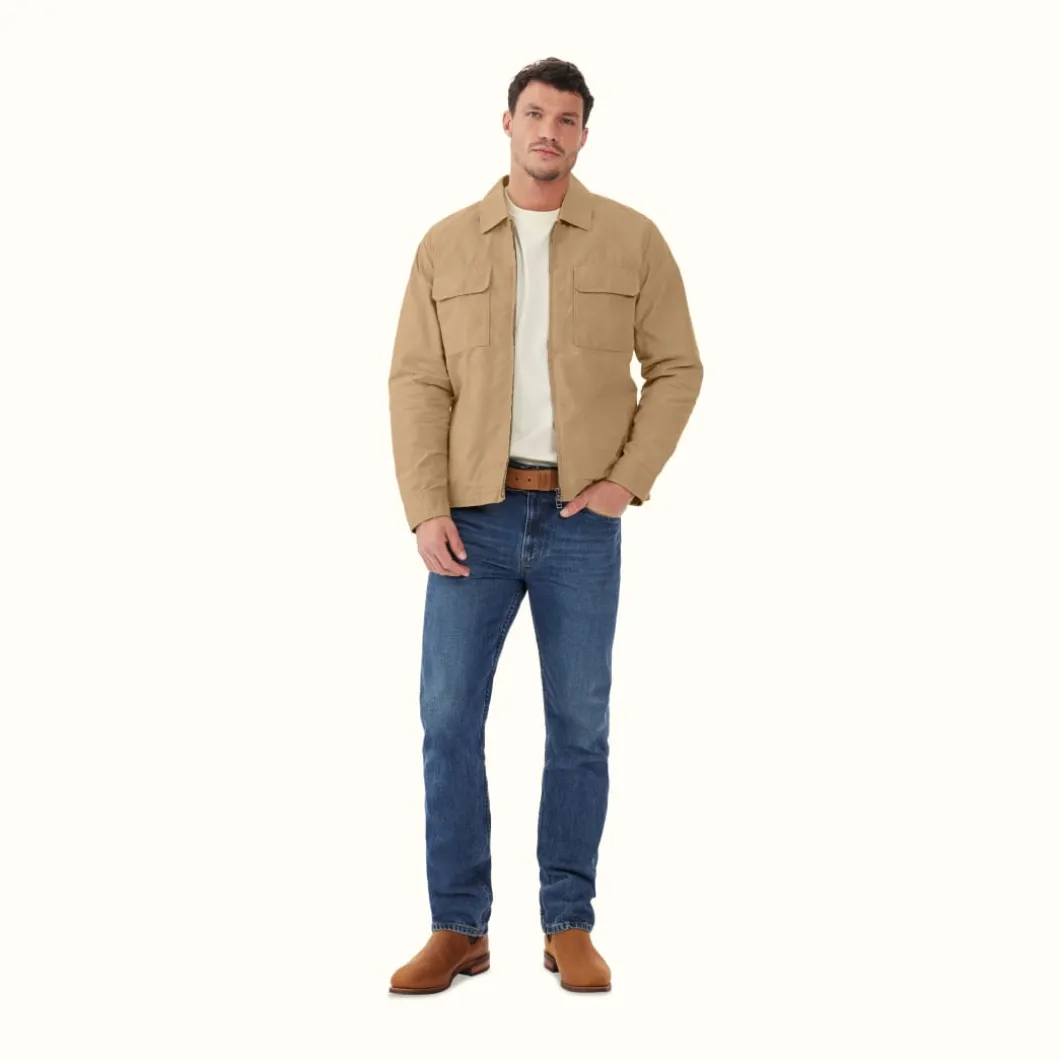 R.M. Williams Draughtsman Overshirt Sand Best Sale