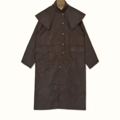 R.M. Williams Droughtbreaker Coat Brown Flash Sale
