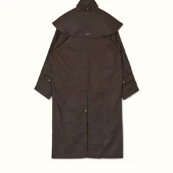 R.M. Williams Droughtbreaker Coat Brown Flash Sale