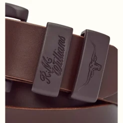 R.M. Williams Drover Belt Chocolate Sale