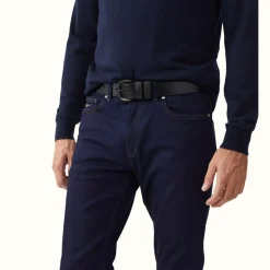 R.M. Williams Drover Belt Black/Black New