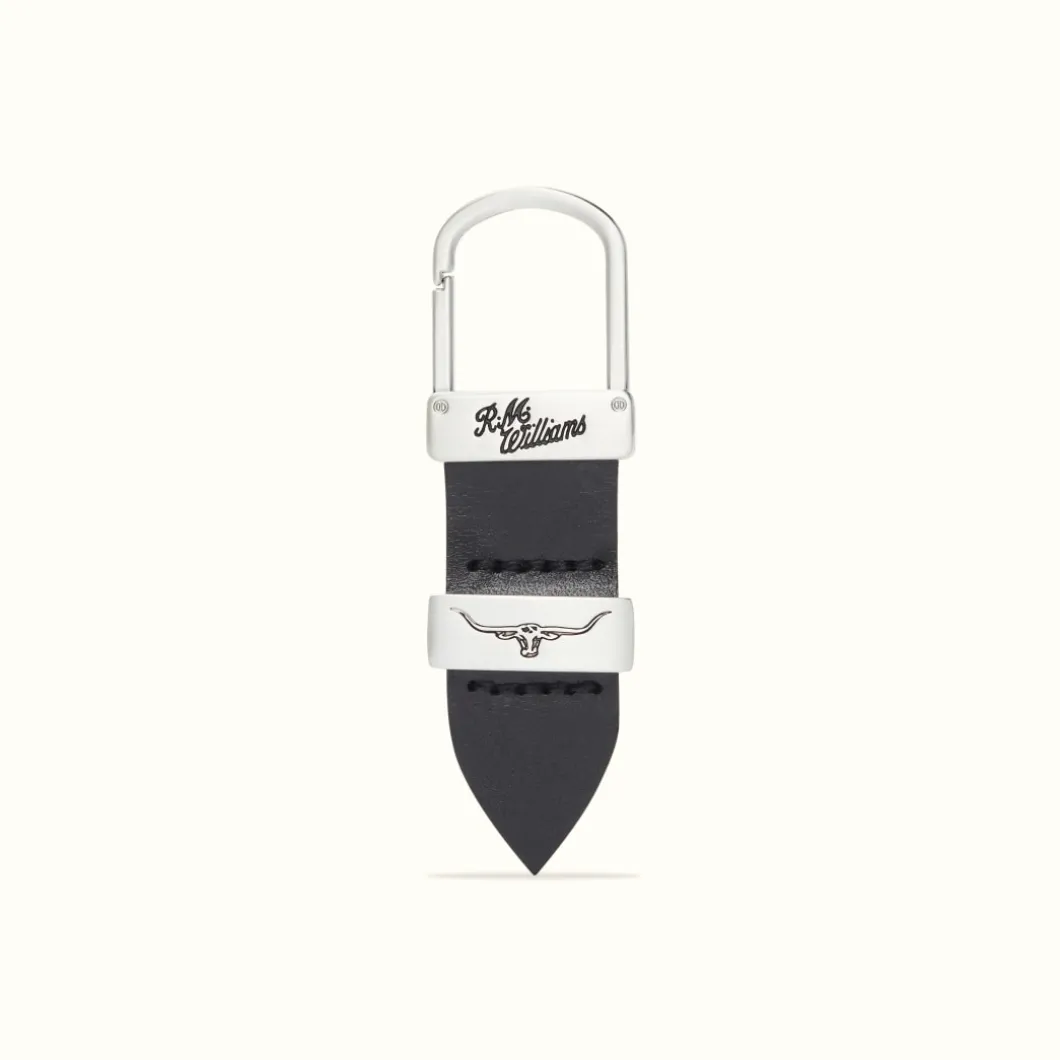 R.M. Williams Drover Key Fob Black Clearance