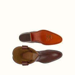 R.M. Williams Executive Top Boot Dark Tan Outlet