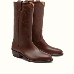 R.M. Williams Executive Top Boot Dark Tan Outlet