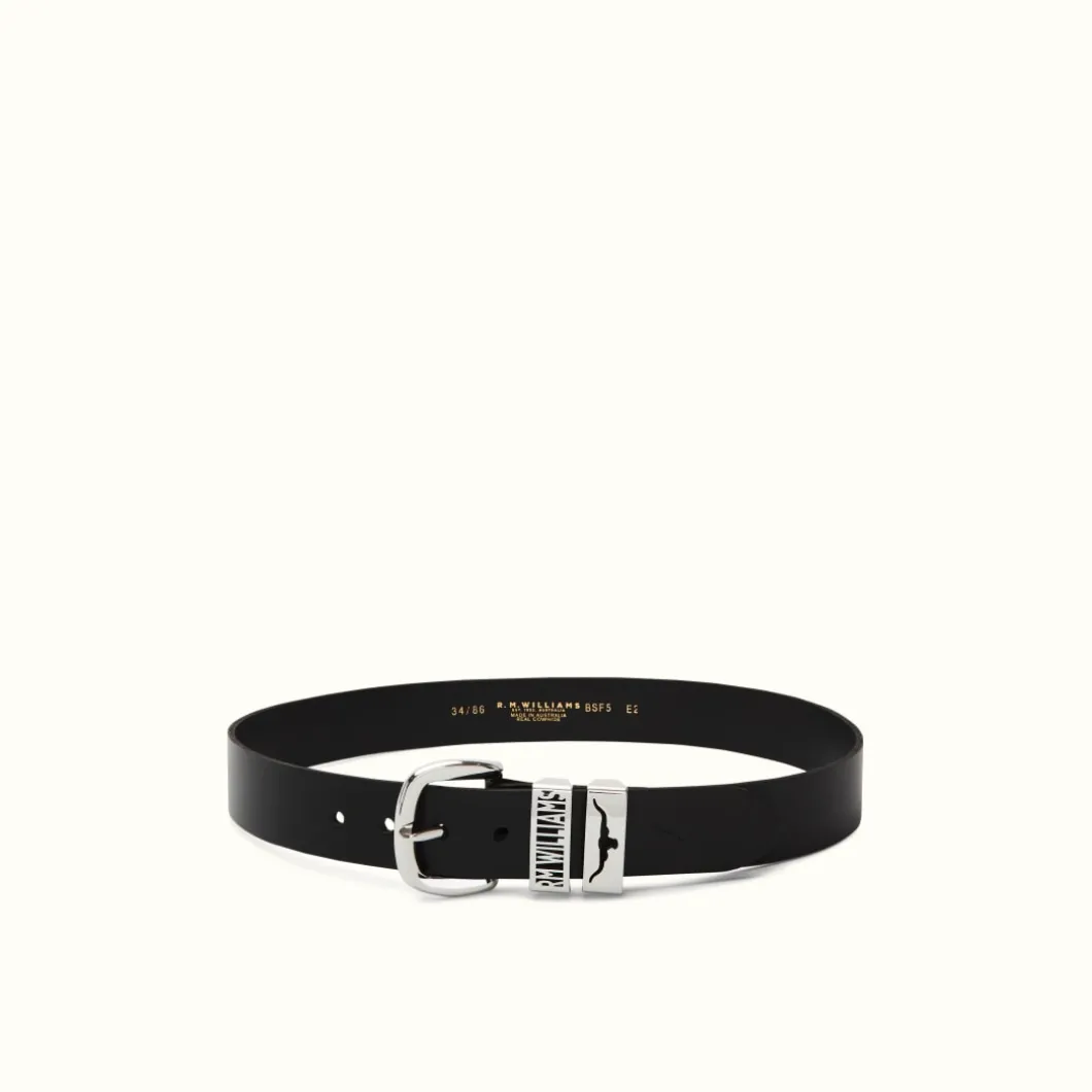 R.M. Williams Falcon Belt Black Shop