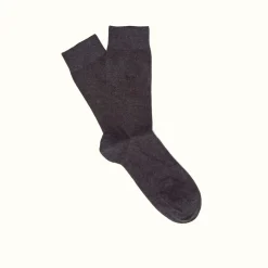 R.M. Williams Fine Gauge Cotton Sock Dark Grey Online
