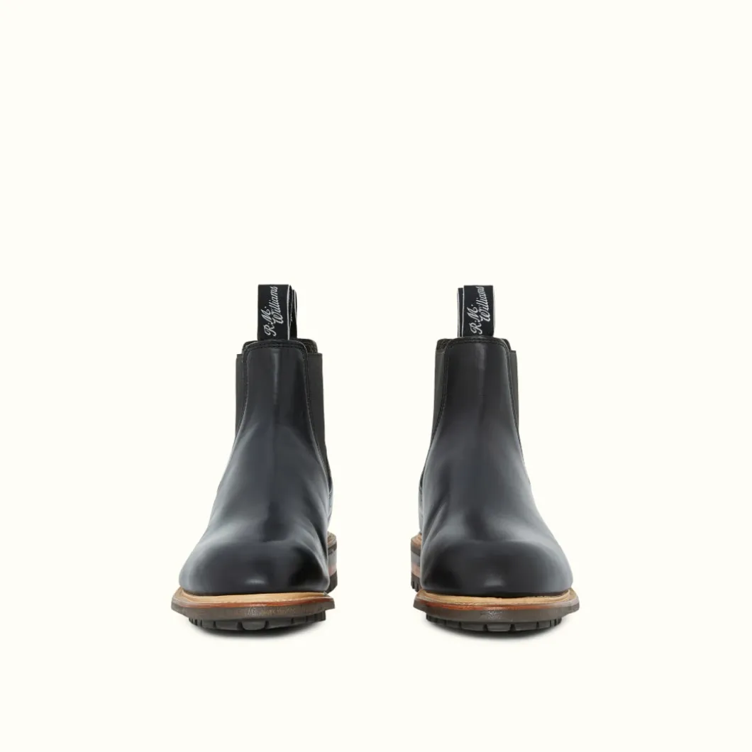 R.M. Williams Gardener Commando Boot Black Cheap