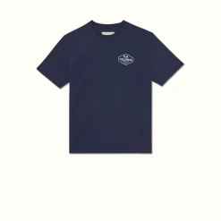 R.M. Williams Gladstone T-Shirt Dark Navy Flash Sale