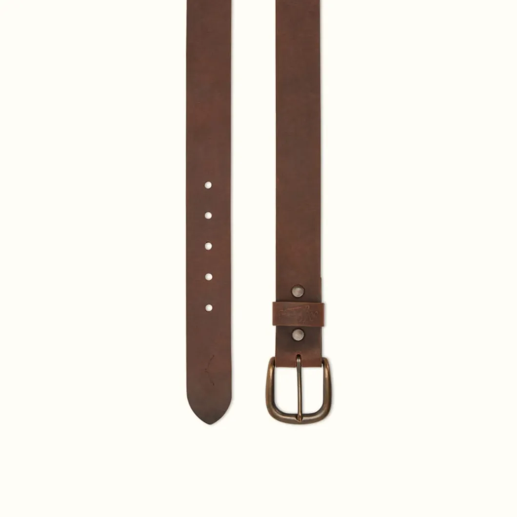 R.M. Williams Goodwood Belt Bark Flash Sale