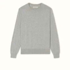 R.M. Williams Howe Sweater Grey Marle Clearance