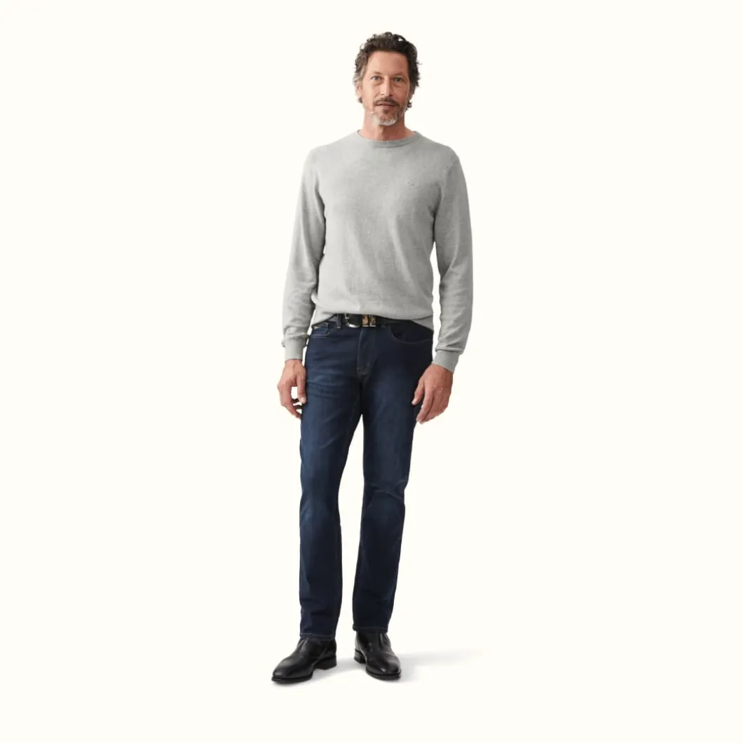 R.M. Williams Howe Sweater Grey Marle Clearance