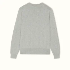 R.M. Williams Howe Sweater Grey Marle Clearance